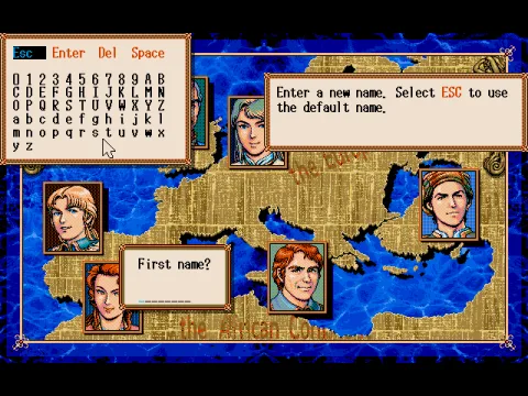 
											Set up your character