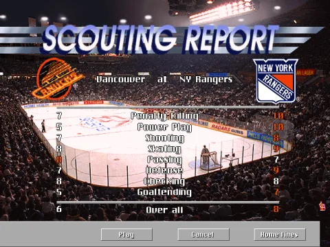 
											Scouting report