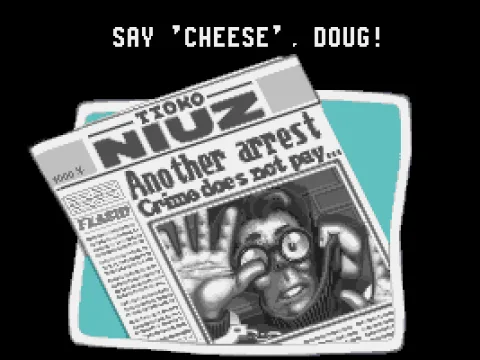 
											Busted! Snappy intermissions like these are often used in the game