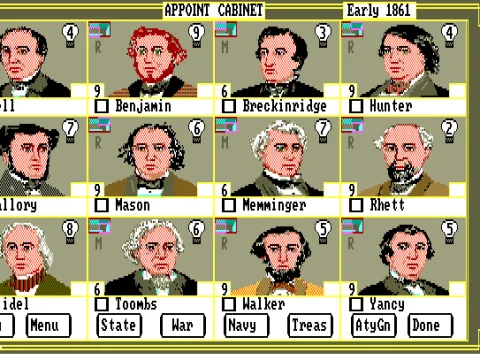 
											Appoint your Cabinet