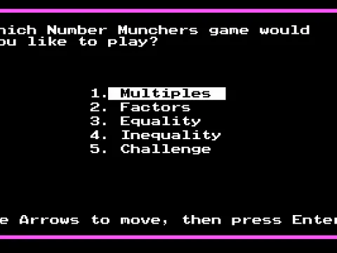 
											Select what kind of equations you want to play