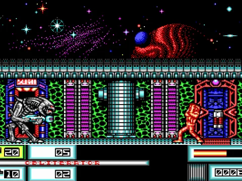 
											Watch out for dangerous creatures (EGA/Tandy)