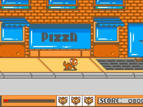 
											Outside pizzeria