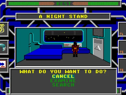 
											Examining your room
