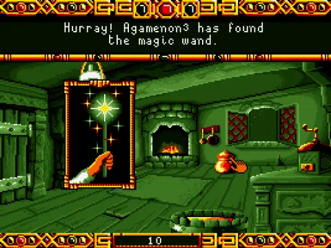 
											Finding the magic wand.