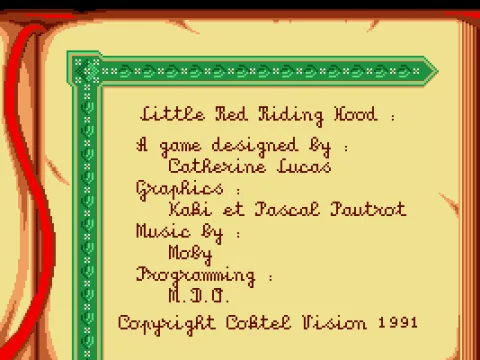 
											Title Screen and credits