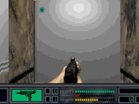 
											Game start - You start only with an UZI. Only?