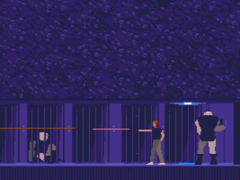 
											Keep the guards busy while your friend is trying to unlock the door