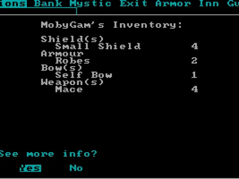 
											Inventory display