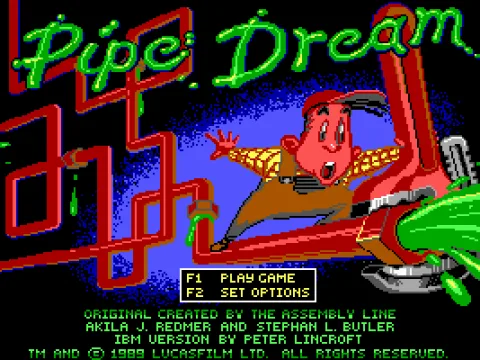 
											Opening Screen by LucasFilm Games calls this Pipe Dream