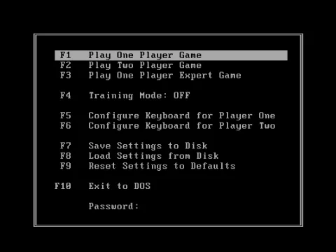 
											Set-up Screen