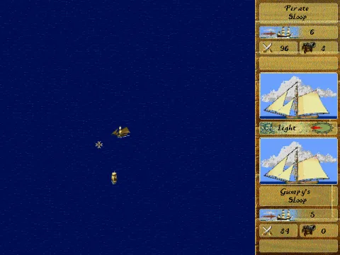 
											A sea battle.