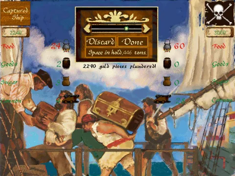 
											Plunder ships, get rich