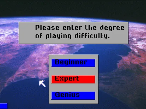 
											Difficulty selection