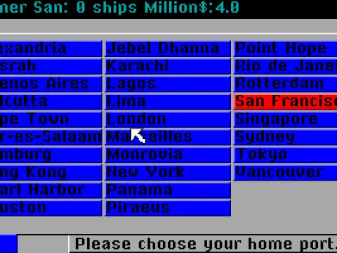 
											Setting your home port