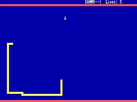 
											Nibbles: The first level has a lot of open space to wander around in