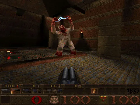 
											First Mini-boss. This guy is tough.