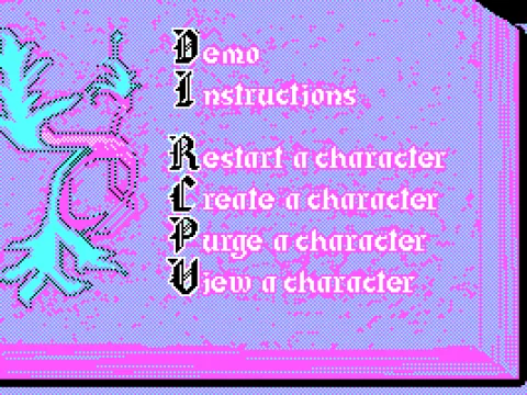 
											Main Menu (CGA)