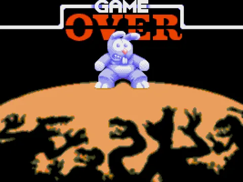 
											Game over screen