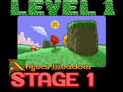 
											Level start screen