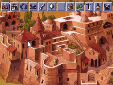 
											Visiting a town