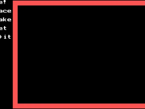 
											Main menu.