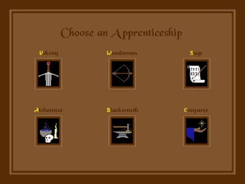 
											Choose your class. Each class has unique skills and abilities. Novices are recommended to use the Viking class until familiar with the game.