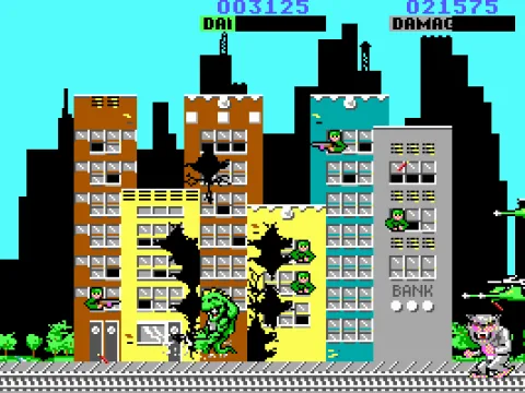 
											Destroying buildings (EGA/Tandy)