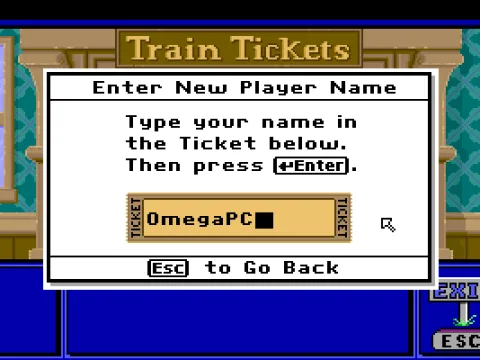 
											Entering in my name