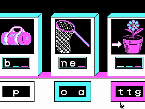 
											Match words to pictures (CGA)