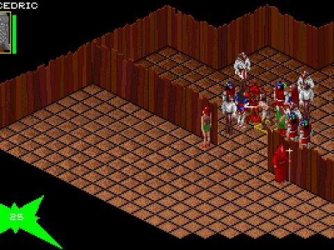 
											...and isometric combat