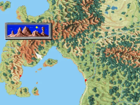 
											The game consists of three main modes: overland travel on a 2D map...