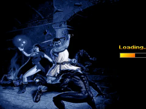 
											Level loading screen.