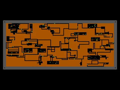 
											Overview map of the level. Optional visual orbs reveal all walls, creatures, plants and treasure on the level.
