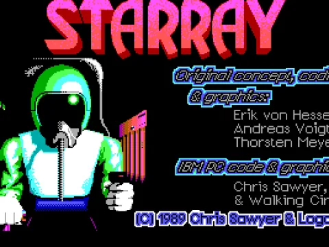 
											Title Screen EGA (European Release).