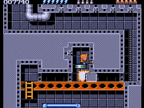 
											Bombing away a security door (VGA)