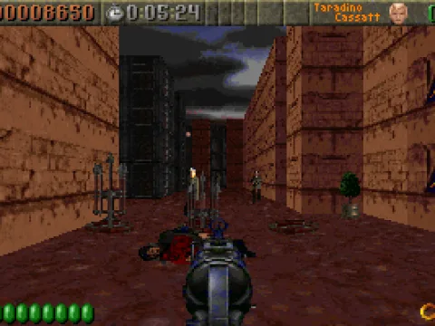 
											Some of the traps and enemies in the game.