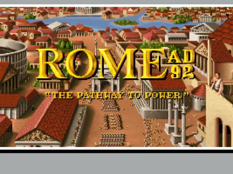 
											European title screen (Rome AD 92)