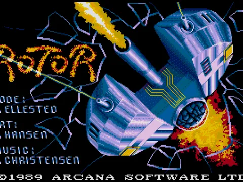 
											The title screen.