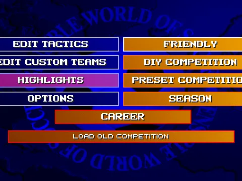 
											Main menu.