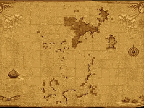 
											New world map