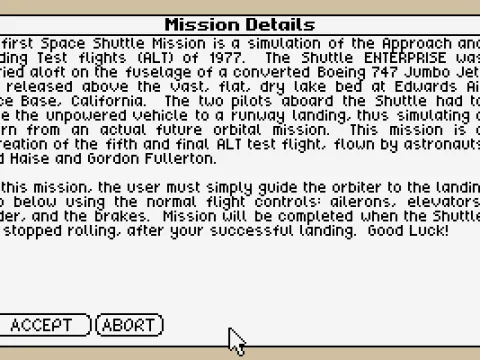 
											Mission briefing