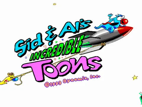 
											The title screen.