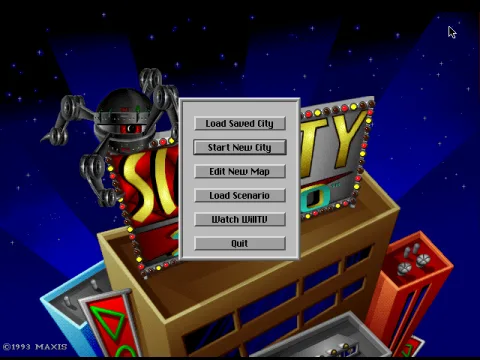 
											The main menu