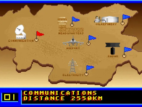 
											Level selection screen