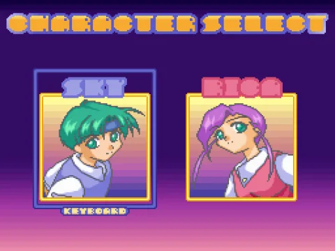 
											Character select