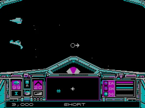 
											The first enemies (CGA)
