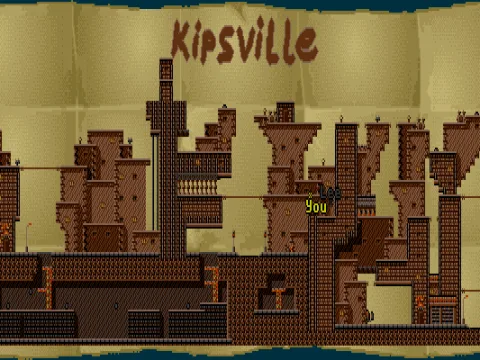 
											The map of the first level