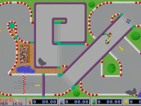 
											One of the tracks of the game  - Kisainen