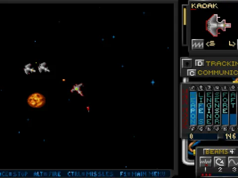
											Launching a homing missile in combat.